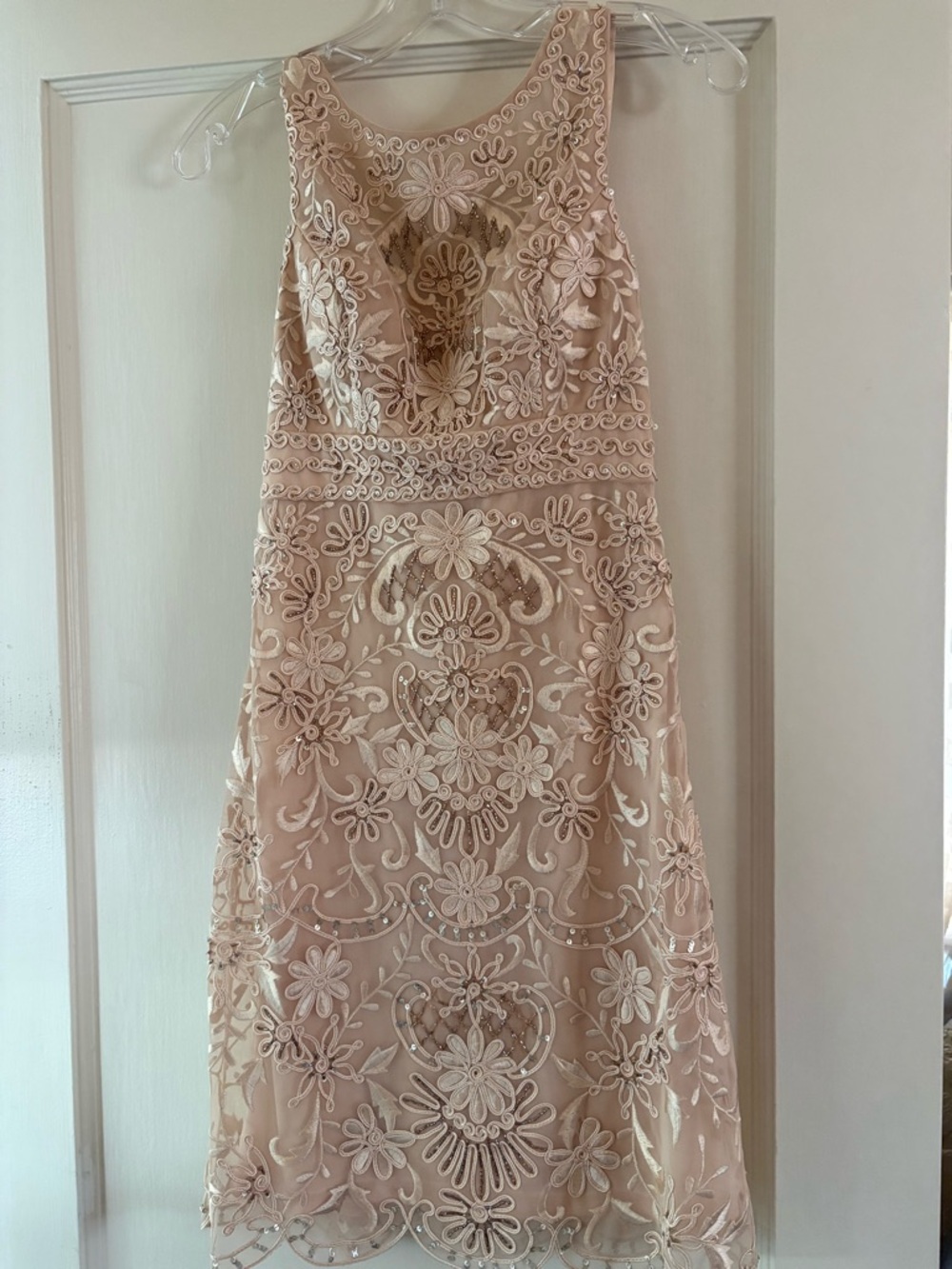 Sue Wong Nocturne Backless Beaded Dress